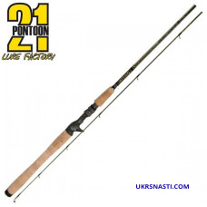 Кастинговое удилище Pontoon21 Detonada 702MHXF длина 2,13м тест 10-32гр